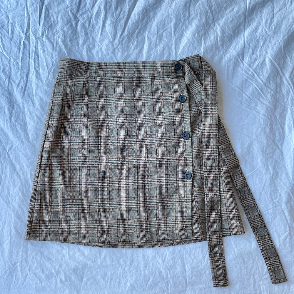 Plaid skirt - S